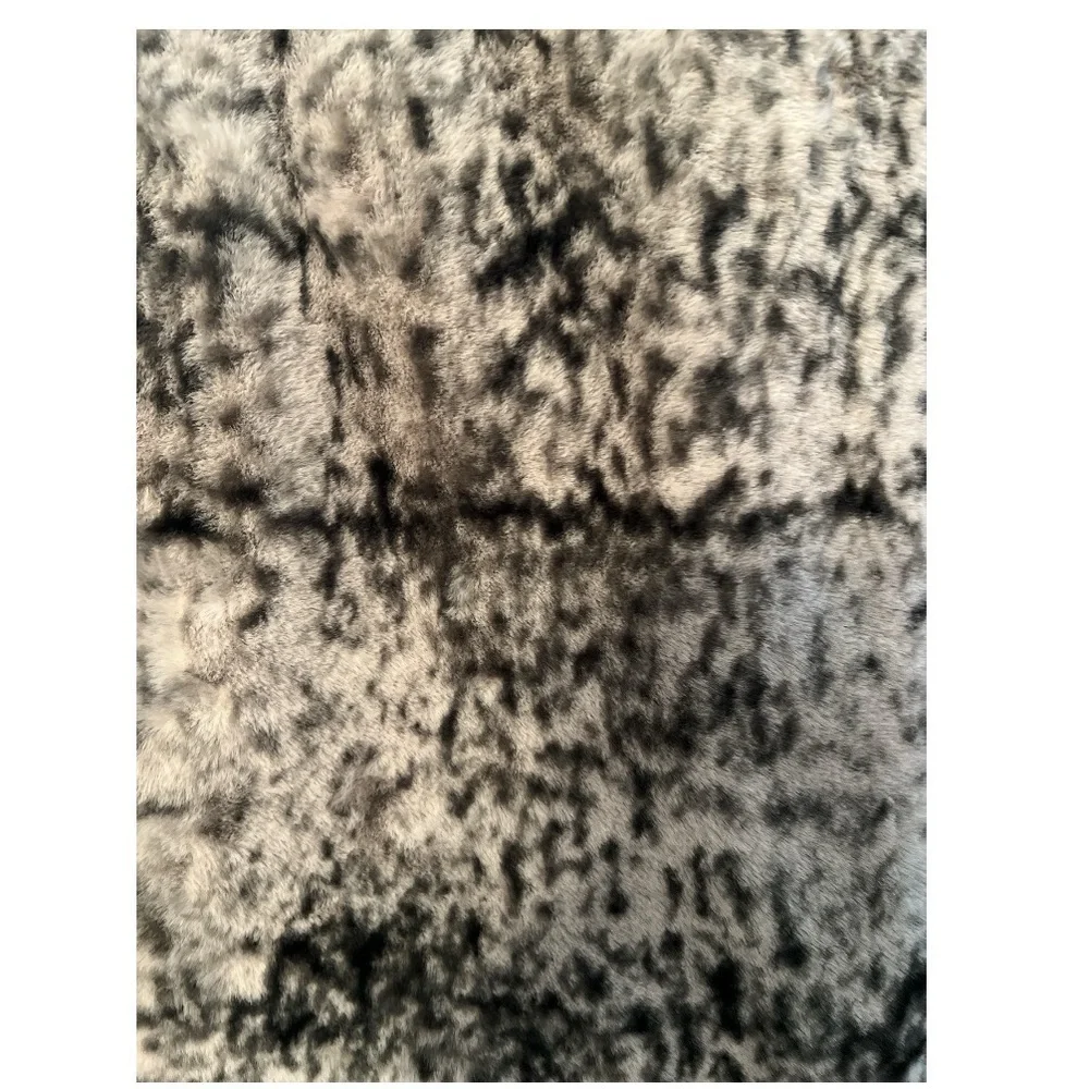 Tommy Bahama Novelty Throw Collection, Oversized Snow Tipped Faux Fur Throw, NEW